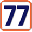 77 MAX logo
